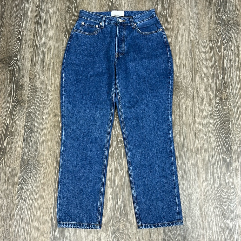 Everlane NWT the curvy 90s cheeky straight jeans women’s size 29 organic cotton